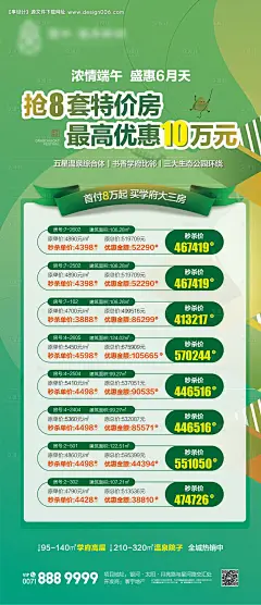 源文件下载【端午特价房海报】编号：25620022338722926