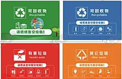 垃圾分类海报 【酷图网】垃圾分类,海报,卡通,爱护环境,有害垃圾,电子产品,文明创建,精神文明,废油漆桶,污染纸张,落叶,尘土,烟蒂,纺织品,废旧灯管,杀虫剂,可乐罐,玻璃,牛奶盒,金属,废电池,其它垃圾,可回收,可利用,纸张,矢量,图标