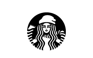 恶搞星巴克标志LOGO-花瓣网