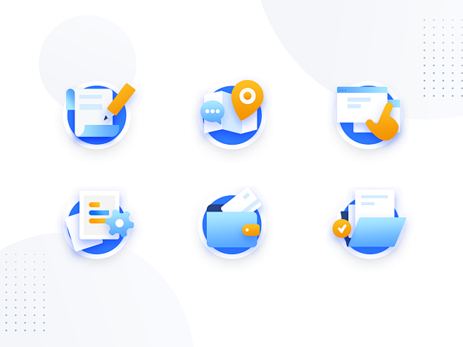 Dashboard icons