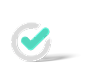 3d checkbox icon front view