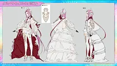 FGO Saber/美杜莎 设定图（ホトソウカ） ​ - 小红书