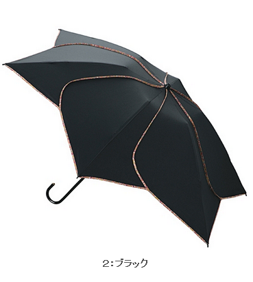 现货日本代购晴雨伞遮阳三折伞纯色太阳伞防...