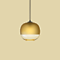 Bale pendant : Bale pendant lamp in mouth blown glass