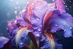 兰花蝴蝶花栽培兰鸢尾花花朵图片摄影图