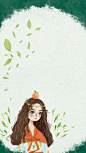 《桔子熟了》——小美马日志系列插画 | 小美马 - 原创作品 - 涂鸦王国插画