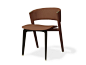 Upholstered leather chair LISBONA by HESSENTIA | Cornelio Cappellini_2