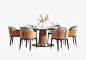 新中式餐桌椅-室内设计-拓者设计吧