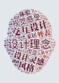 懒人词云 文字云海报 词云海报 ppt 关键词可视化