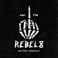 Rebel8 - poison graphic design