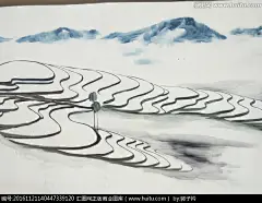 梯田简笔画的 搜索结果_360图片