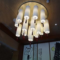 格格2009采集到新中式酒店会所灯饰