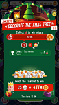 This may contain: the christmas tree is on display in this game