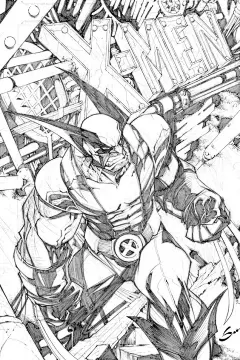 Xmen在@DeviantArt上由Sandoval-Art.deviantart.com封面