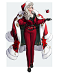 Christmas character design series