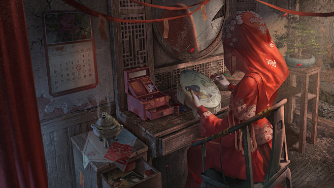 纸嫁衣3 Original painti...