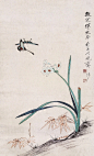 于非闇46岁左右开始画工笔花鸟画，并着意研究赵佶手法。重古意是其一大特点，在书法上习赵佶独特的“ 瘦金体 ”书法，并且相当有造诣