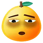 困可爱卡通动态贴纸