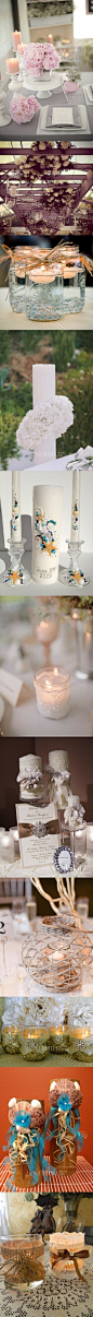 #婚礼布置#蜡烛可是婚礼的好帮手，看看国外的婚礼大咖们，都选择用什么样的蜡烛来装点ta的婚礼！ 更多: http://www.lovewith.me/share/detail/all/30041