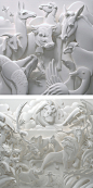Fantastic Paper Scultpures by Jeff Nishinaka : Inspiration Grid is a daily-updated gallery celebrating creative talent from around the world. Get your daily fix of design, art, illustration, typography, photography, architecture, fashion and more.