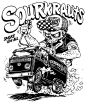 Sourkrauts Shirt Design by House of Phidias, via Behance