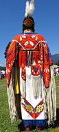 Native American / Squamish Nation Youth Pow Wow 2010 Native Dance in Full Regalia at Capilano Indian Reserve Park, Grand Entry Dance, via Flickr.