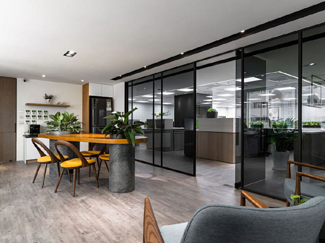 台湾现代风格办公区杨允帧空间设计建e室内设计网设计案例