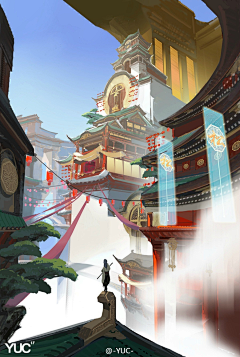 黄金银杏采集到场景