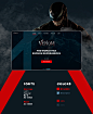VENOM 2018 - website concept : VENOM - mini website concept. I created this web design for movie film Venom from the creators of Marvel and Sony Pictures.