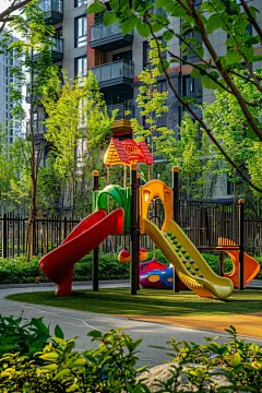 新建小区儿童游乐场
