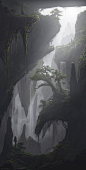 IACOCCALAND - Veszelyite Gorge, Iacocca Khen : IACOCCALAND - Veszelyite Gorge by Iacocca Khen on ArtStation.