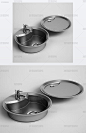 3D模型CGAxis厨房水槽22