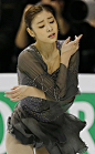 LONDON Canada South Korea's Kim Yu Na performs during the women's free skate of the world figure skating championships in London Canada on March 16...