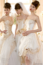 Atelier Aimée Bridal 2014 Pre-Collection抹胸婚纱 婚纱后背  后背设计