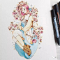 插画 | 来自法国的小清新插画~