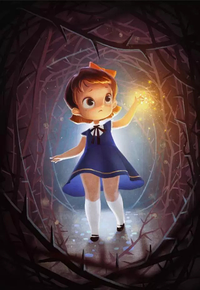 美式儿童板绘ps插画10节课下周三开课报名啦