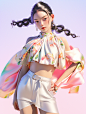 qiuling6689_Realistic_3d_cartoon_style_rendering_chinese_gril___edccbfe4-bc87-4d95-9b94-15fcfaddd077