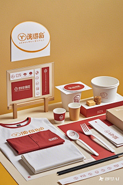 Mr周恒昌采集到餐饮整体VI设计