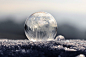 Pixabay上的免费图片 - 肥皂泡沫, 冻结, 冰冻泡泡, Eiskristalle, 寒冬, 冷