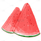 夏天元素贴纸-西瓜