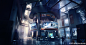 Lawbreakers_Pier Entrance, Ken Fairclough : Santa Monica Pier entrance done for Lawbreakers. Thanks to Tramell Isaac for the great art direction and the awesome environment artists at Boss Key for providing a great white box to work on top of.<br/>©