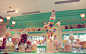 甜美糖果店铺 韩国甜筒 清新迷人美食大图背景
