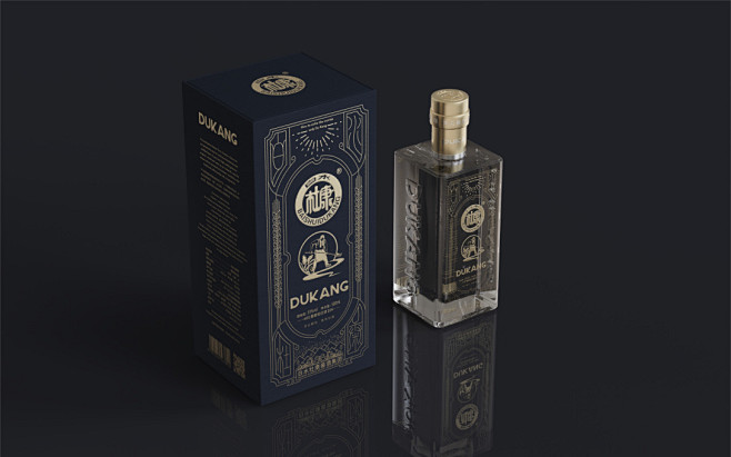 TINGFU.DESIGN 杜康酱酒包装...