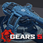 Gears 5  Rail Gun