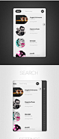 Qualy app. by Andrew Miron, via Behance #iOS#