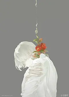 美美的画风，晶莹剔透，清新明亮，让我们的心也纯净起来。(via 日本画手Re° )