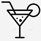 鸡尾酒酒精酒吧图标 标志 UI图标 设计图片 免费下载 页面网页 平面电商 创意素材