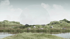 U-mine采集到合成绿植/水流/鲜花场景