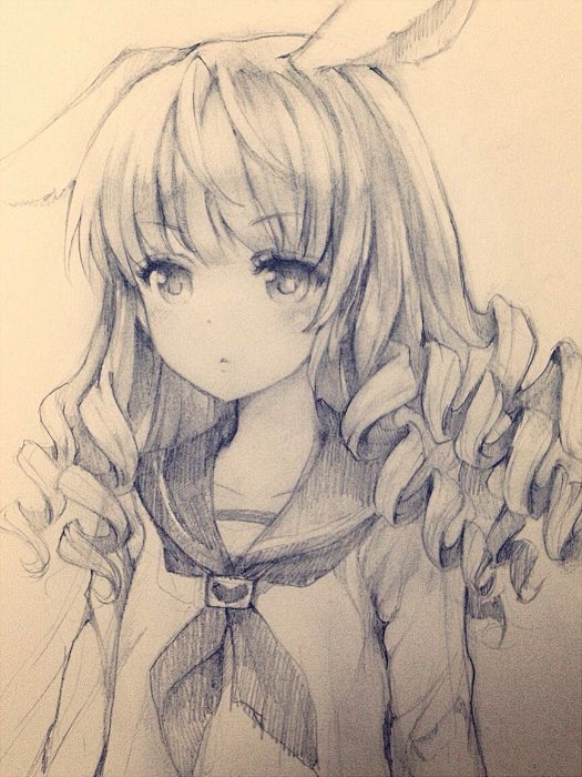 鉛筆落書き集2 鉛筆で描いたのをちょこっ...