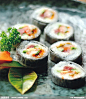 日式料理寿司卷高清摄影图片素材